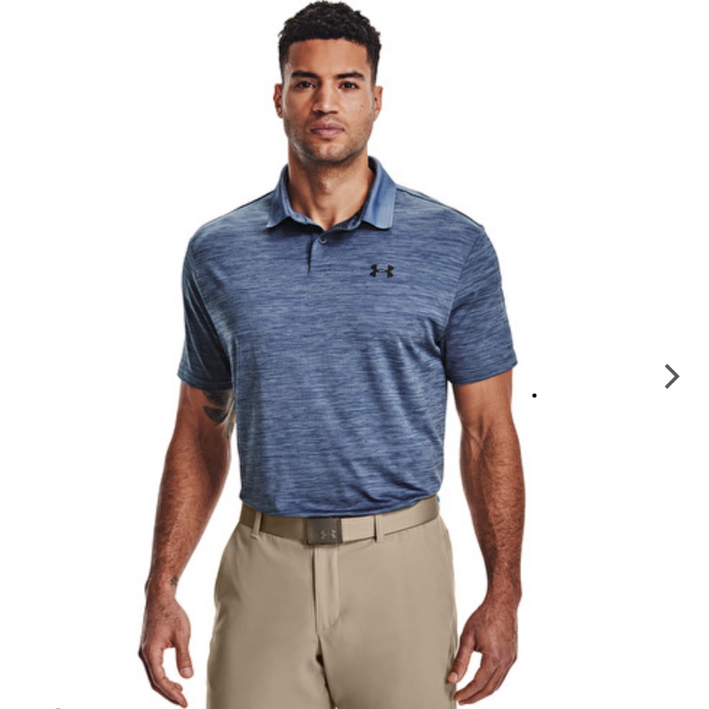 MENS T-SHIRT UNDER ARMOUR PERFORMANCE POLO SIZE MEDIUM